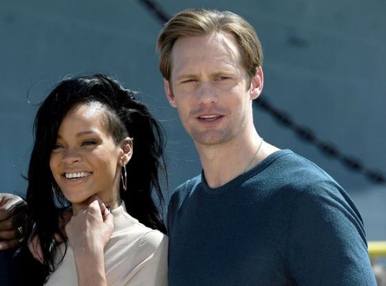Rihanna and Alexander Skarsgård had a short affair