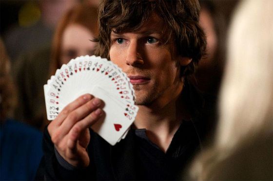 Now You See Me: Jesse Eisenberg in the role of magician Daniel Atlas