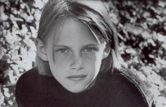 Kristen Stewart's photo as a child