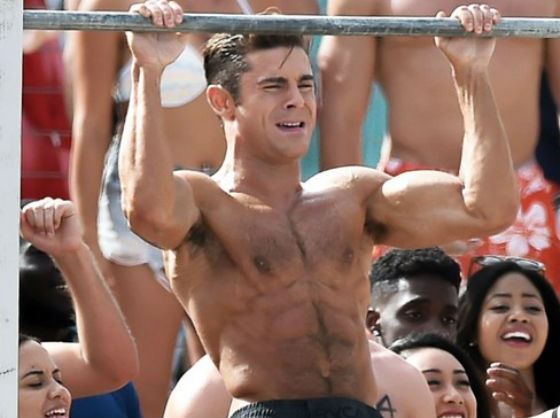 Zac Efron does exercises almost every day Zac Efron does exercises almost every day