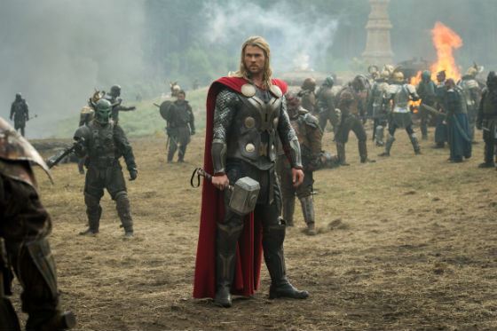 Chris Hemsworth gained popularity thanks to the role of Thor
