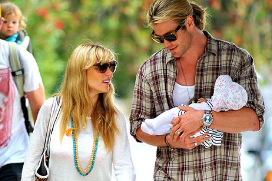 Chris is a model husband and father