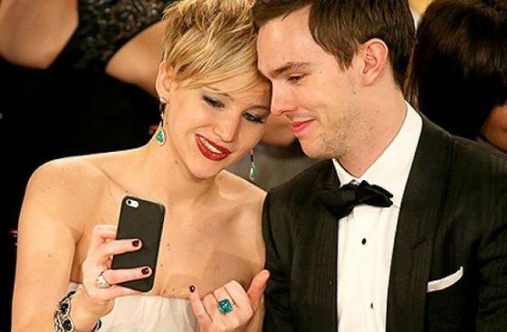 Nicholas Hoult dated Jennifer Lawrence for quite some time
