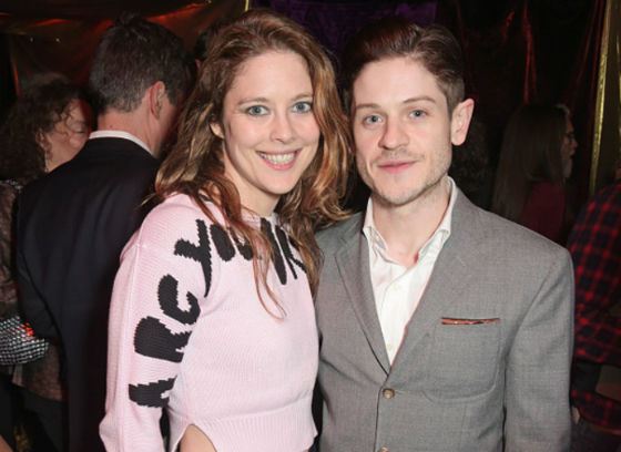 In the photo: Iwan Rheon and Zoe Grisdale