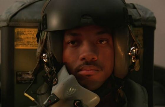 Young Will Smith in the epic «Independence Day»