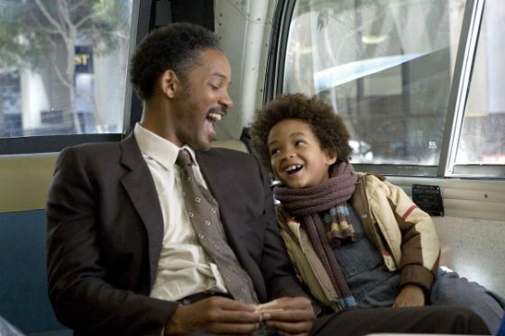 «Pursuit of Happyness» Will and Jaden Smith portrayed a homeless family