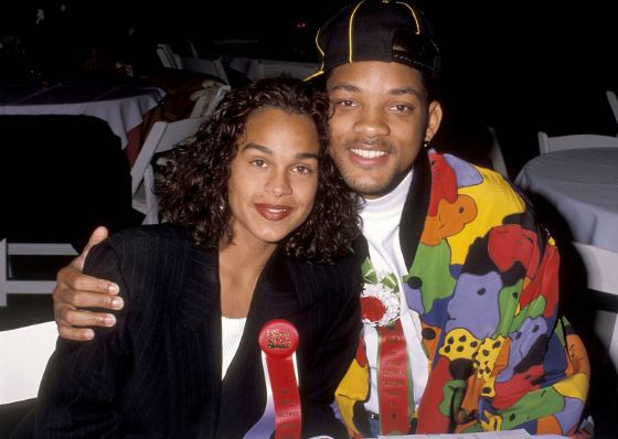 Will Smith with his first wife, Sheree Zampino