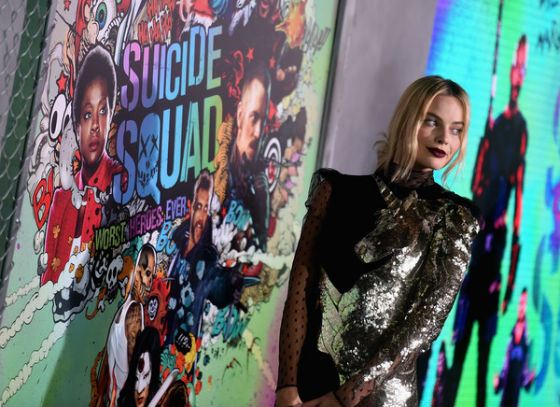 Margot Robbie on «The Suicide Squat» premier