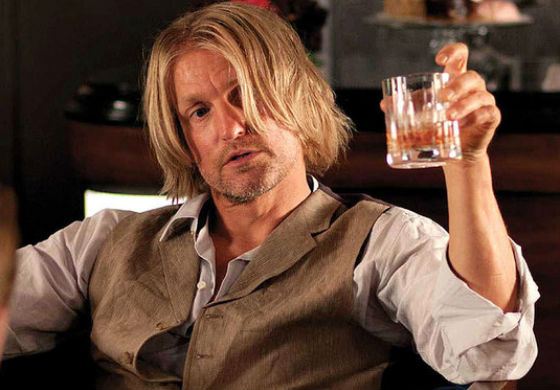 The Hunger Games: Woody Harrelson portrayed Haymitch Abernathy