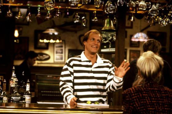 Woody Harrelson made his television debut on the show called Cheers