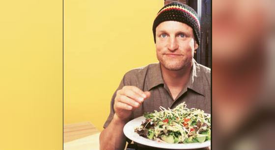 Woody Harrelson is vegetarian