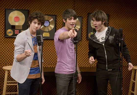Jonas Brothers at the dawn of their musical career