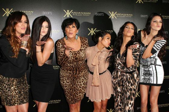 Kim Kardashian's family