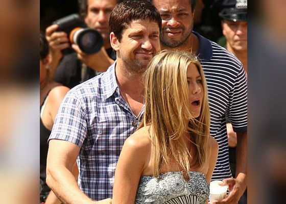 Jennifer Aniston and Gerard Butler dated for a short while