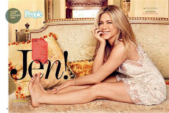 In 2016, Jennifer Aniston was again recognized as one of the most beautiful women on the planet