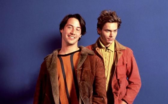 “My Own Private Idaho”: Keanu Reeves and River Phoenix