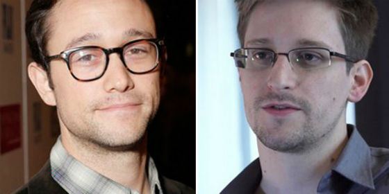 Joseph Gordon-Levitt and the real Edward Snowden