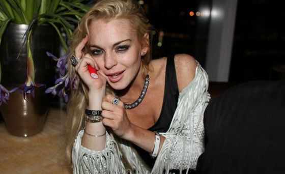 Actress, singer and socialite Lindsay Lohan