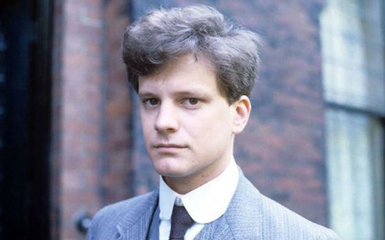 Colin Firth in his youth