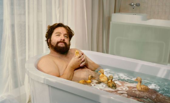 Zach Galifianakis is Very Different from the One We See on Big Screens