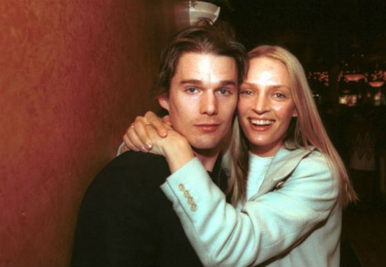 Uma Thurman and Ethan Hawke were married in their youth