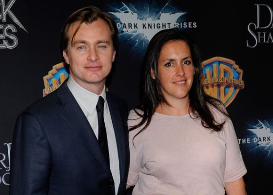 Christopher Nolan With His Wife Emma