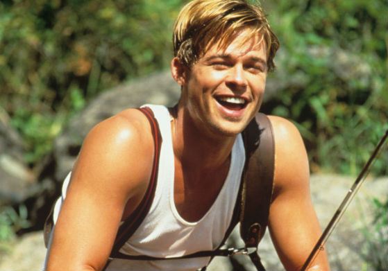 Brad Pitt in “A River Runs Through It”