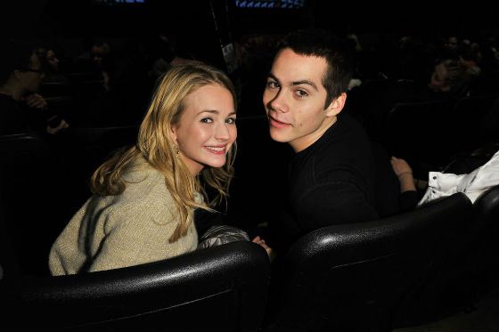 Dylan O'Brien and his ex-girlfriend Brittany Robertson