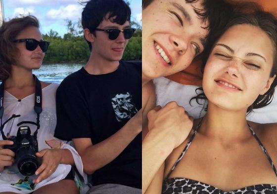 Ella Purnell and Asa Butterfield spend time together