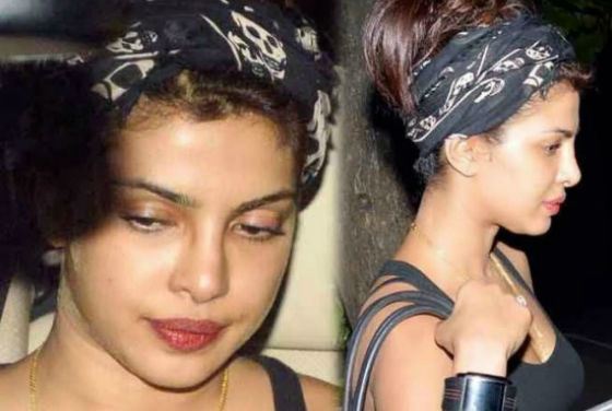 Priyanka Chopra without make-up