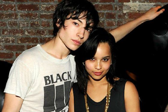 Zoe Kravitz and Ezra Miller has starred together a lot