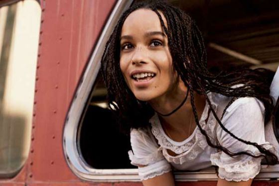 Zoe Kravitz starred with Will Smith in «After Earth»