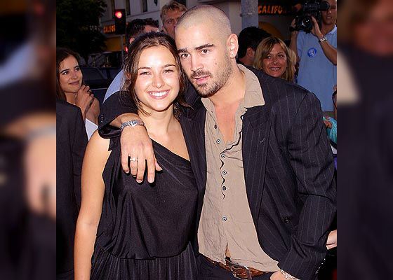 Amelia Warner was Colin Farrell’s first wife