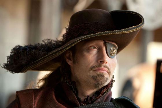 Mikkelsen as a Count Rochefort