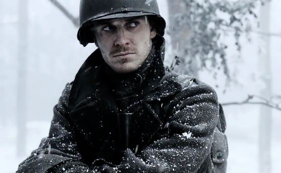 Michael Fassbender plays in the movie «Band of Brothers»