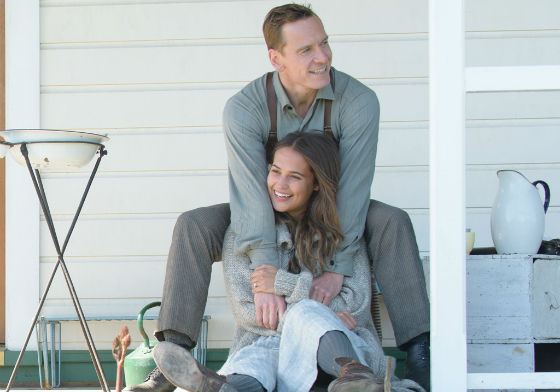 A scene from the movie «The Light Between Oceans»