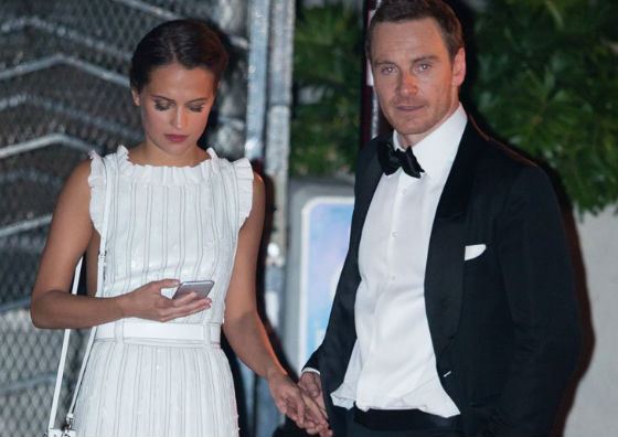 Do Alicia Vikander and Michael Fassbender really fall for each other?
