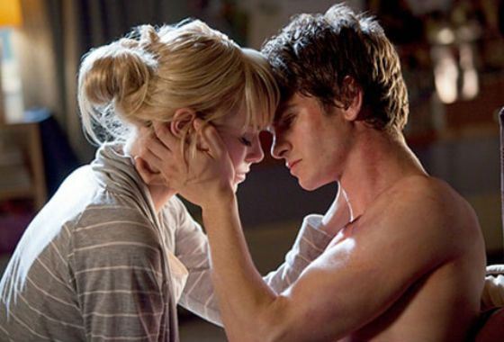 Andrew Garfield’s and Emma Stone’s relationship began on set