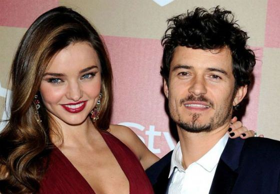 Orlando Bloom and Miranda Kerr were married