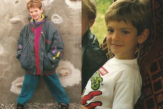 Childhood Pictures of Andrew Garfield