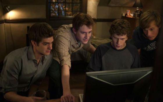 A Frame from the Film The Social Network